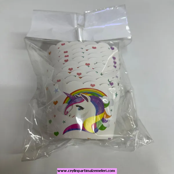 Unicorn Cupcake Kabı